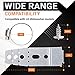 BlueStars 5001DD4001A Dishwasher Mounting Brackets Kit - Instruction Sheet Included - Compatible with LG Dishwashers Top & Side Mounting - Replaces PS3525525 AH3525525 AP4438292 1266844