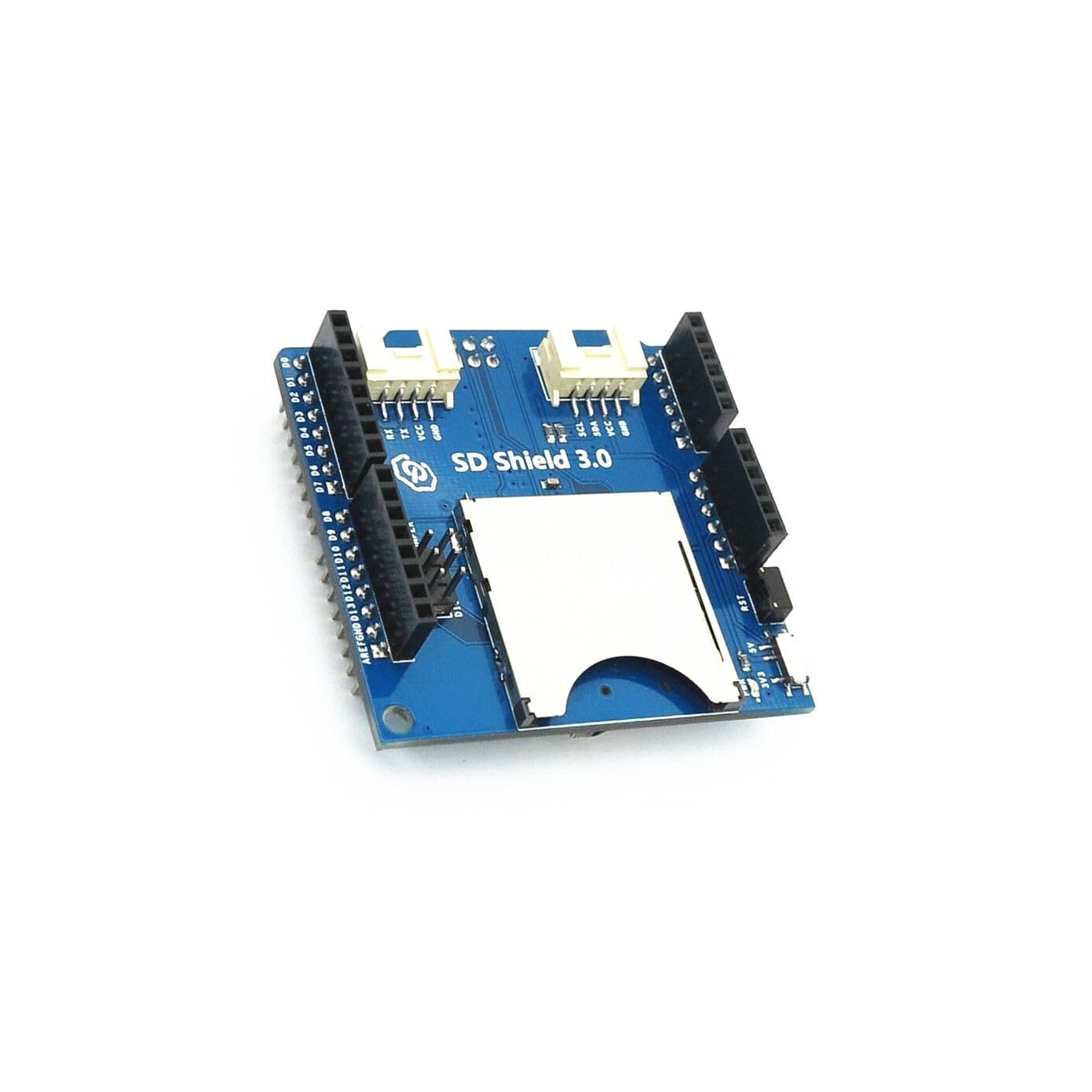 Ducduongshop Tool Part for 2PCS 2 in one SD Card TF Card Shield for R3 Mega 2560