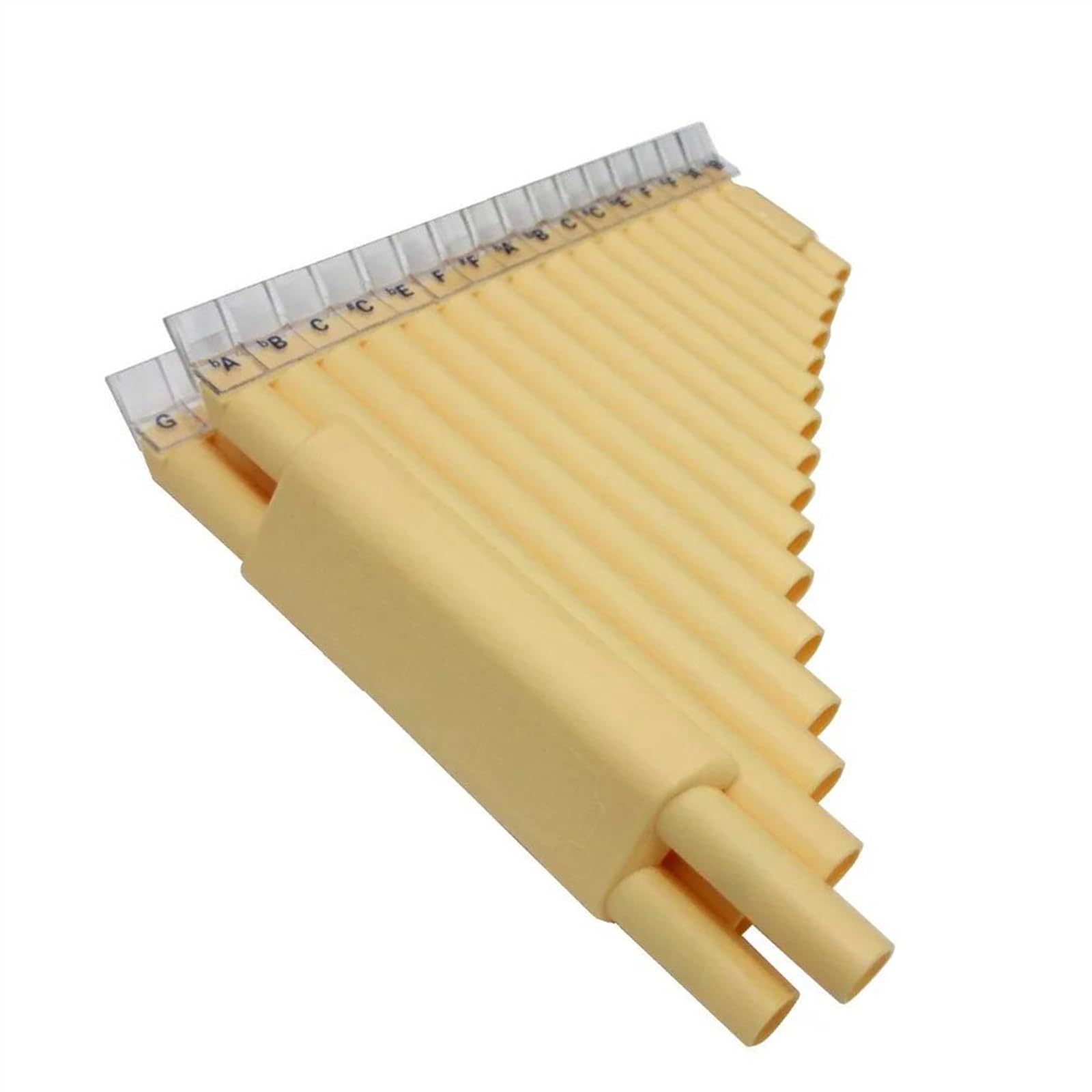 Practicar para Principiantes flauta de pan Flauta De Pan De 32 Tubos, Flauta De Pan Doble De 16 Tubos Llave C Instrumento Musical Para Enseñar Escuela Para Principiantes