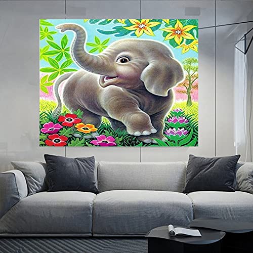 Peinture diamant 5D Dumbo kit loisirs créatifs idée cadeau original