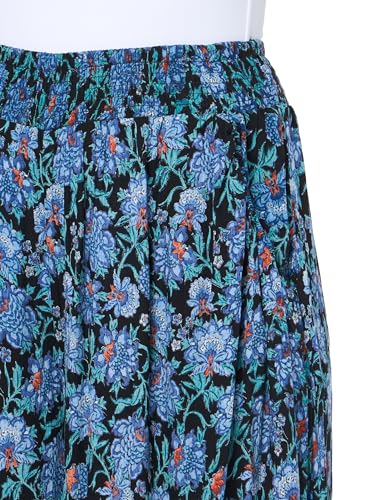 Angie Women's Cinched Side Leg Wide Pant with Pockets3