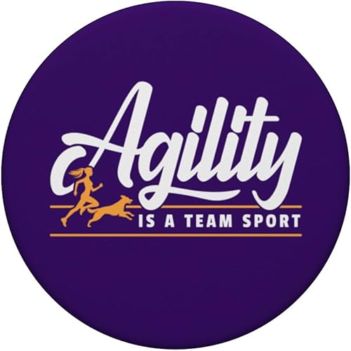 Miniatura 3 de Dog Agility Handler - Team Sport Dog Agility PopSockets Standard PopGrip