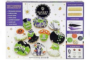 Christmas Cookie Decorating Kit with Cookies