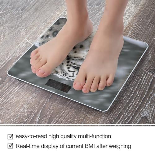 Báscula Digital para Baño Snow Leopard con Pantalla LCD miniatura 5