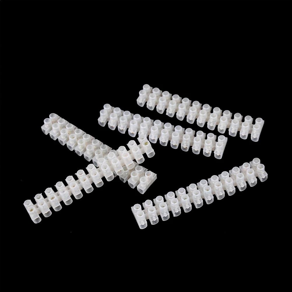rtsense - Terminal Strip Screw Terminal Barrier Block, 10A 12