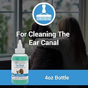 Vet Classics Ear Wash Liquid Formula for Dogs & Cats – Pet Ear Wash Formula Cleans Dog, Cat Ear Canals – Includes Aloe, Tea Tree Oil – Helps Remove Pet Ear Wax, Dirt, Debris – 4 Oz. Vet Classics Ear Wash Liquid Formula for Dogs & Cats – Pet Ear Wash Formula Cleans Dog, Cat Ear Canals – Includes Aloe, Tea Tree Oil – Helps Remove Pet Ear Wax, Dirt, Debris – 4 Oz.