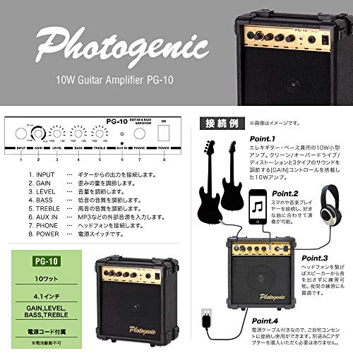 KC(ケーシー) アンプdeトレーニングセット PG-10SET の商品画像 1