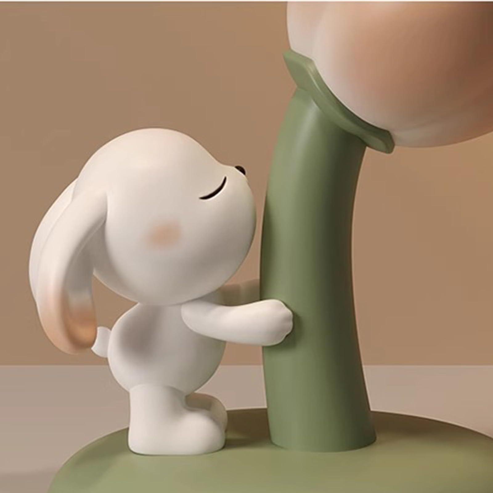 Lampka nocna Cute Bunny Lampka nocna Lampka nocna do pokoju dziecięcego Lampka nocna do sypialni Kwiatowa lampa stołowa Lampka do spania Wersja z wtyczką Lampka biurkowa