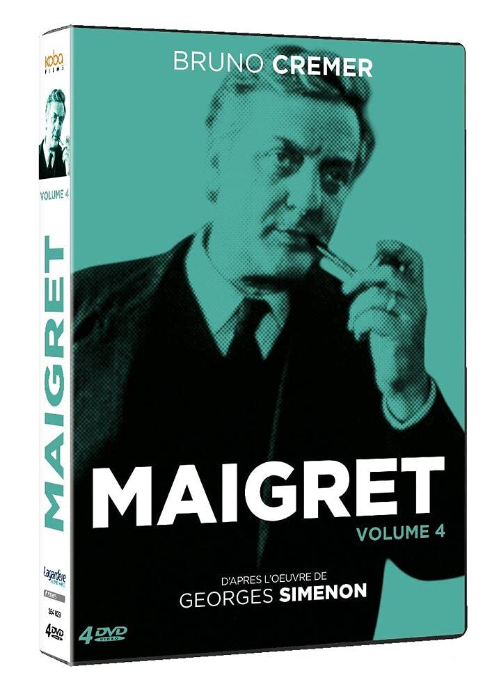 DVD de Maigret Volumen 4, la serie policial de Francia ideal para coleccionistas de suspense