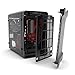 Phanteks (PH-ES215PTG_SRD Enthoo Evolv ITX Tempered Glass, Clean and Compact, Water Cooling Ready, Black/Red