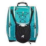 Athalon Everything Ski Boot Bag and Backpack Plus, Teal/Mint, one Size