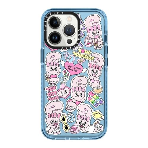 CASETiFY �C���p�N�giPhone 13 Pro �P�[�X [MIL�K�i���� (4x MIL-STD-810G) / 2.5m����̗����������N���A] - You Got This - �V�G���u���[
