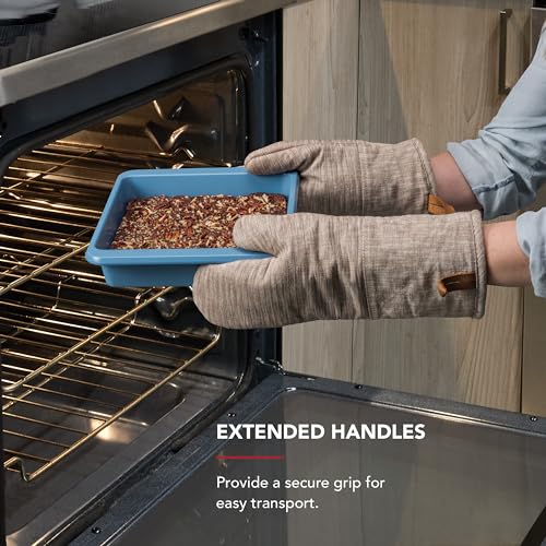 Image of KitchenAid Nonstick Aluminized Steel Square Cake Pan, Dishwasher Safe, Blue Velvet, 9 Inch