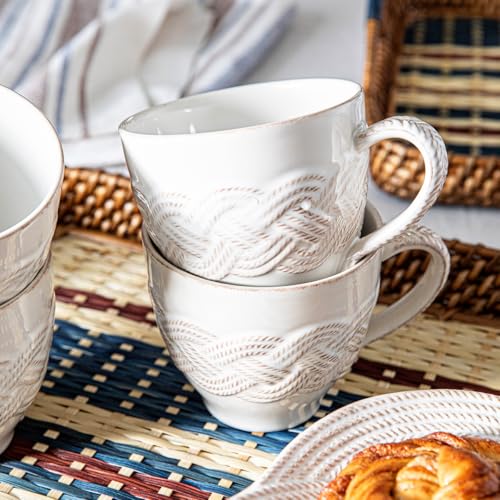 Juliska Le Panier Mystic Knot Mug - Whitewash miniatura 4