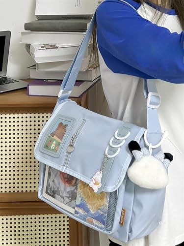 Gloss Leather Bag Ita Bag Crossbody Purses Women 2025 Trendy Cute Tote Purse Clear Kawaii Stuff Y2k4