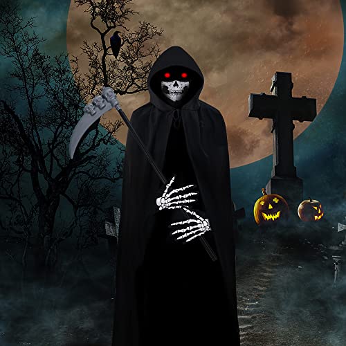 Halcyerdu Costumi Halloween, Mantello Cappuccio