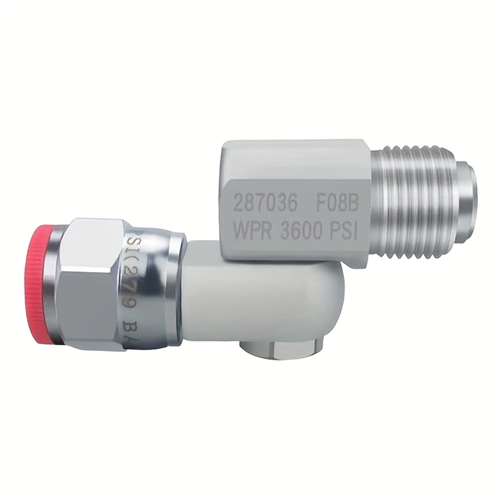 Trepmeun One Color Airless Spray Gun Swivel Joint Compatible With For Graco 235486, 7/8 Inch Thread, 180-Degree Rotation.fit For Spray Gun Accessories