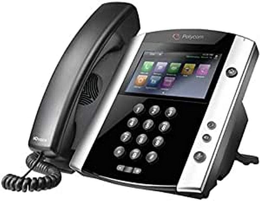 Polycom VVX 600 2200-44600-025 16-Line Business Media Phone PoE (Renewed) Polycom VVX 600 2200-44600-025 16-Line Business Media Phone PoE (Renewed)