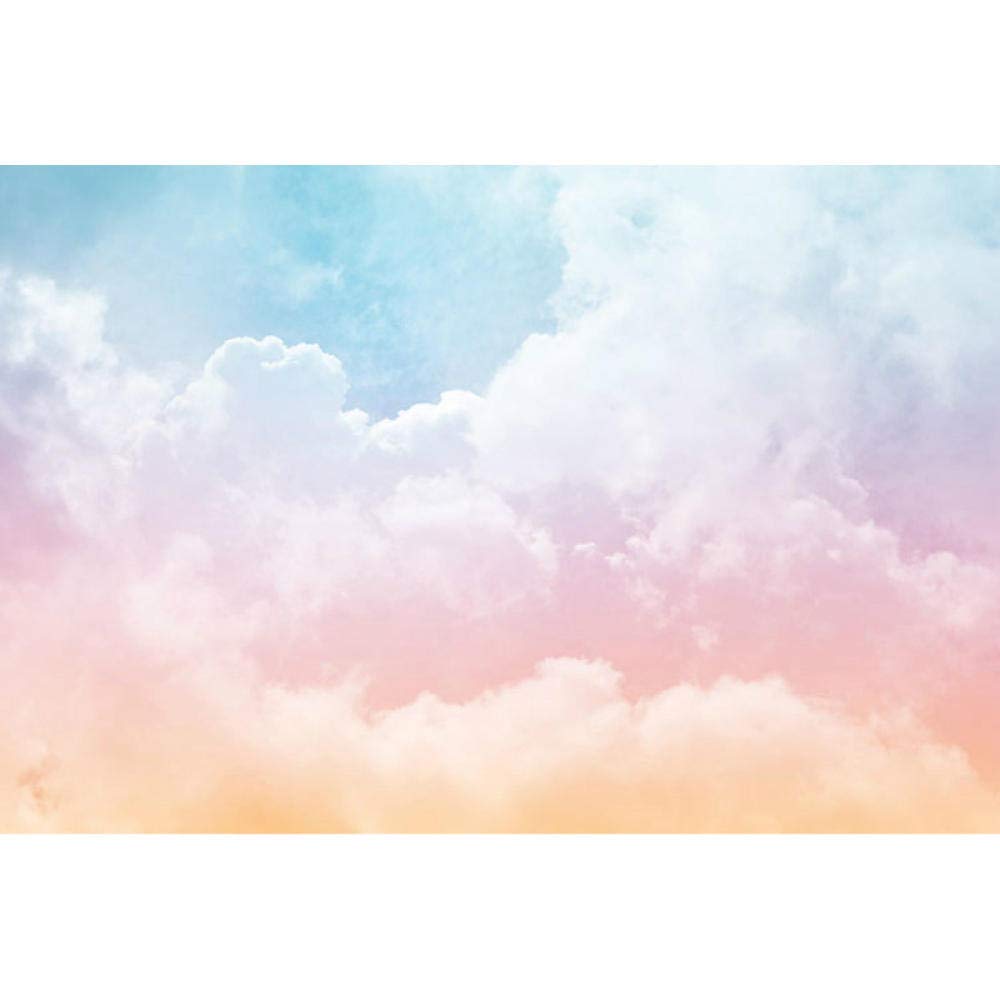 Rosa tapete rotes mädchen rosa tapete himmel wolke fitness tanzraum schönheit nail shop kinderzimmerWallpaper 3D Fototapete einfügen grenze430cm×300cm