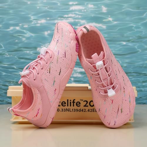 Image of Hiking Barefoot Shoes for Women Men Breathable & Non-Slip Athletic Barefoot Wide Toe Water Shoes Lightweight Perfect for Walking,Running,and Swimming