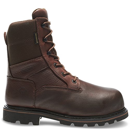 Wolverine Men's Novack 8 Inch Comp Toe Boot, Brown, 8 M US