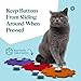 FluentPet Speak Up! Get Started Kit with Clearer Upward-Facing Sound | 6 Recordable Buttons w/Pre-Installed Batteries & 3 HexTile Button Mats | Training Dog & Cat Communication Buttons