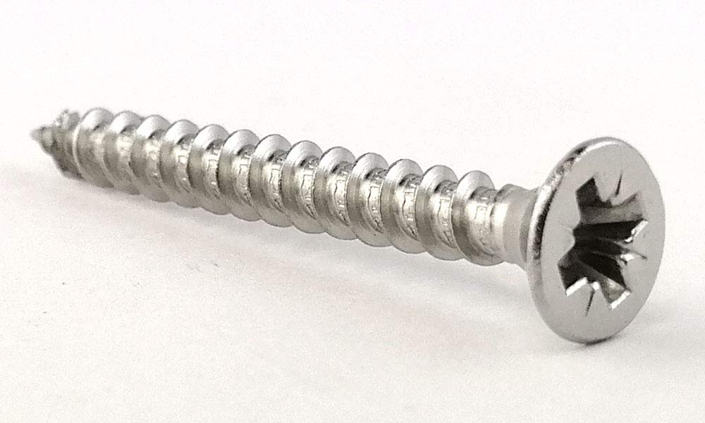 20x Vite Per Legno Croce Z Pozidrive Acciaio Inossidabile 5x60 - Foto 7