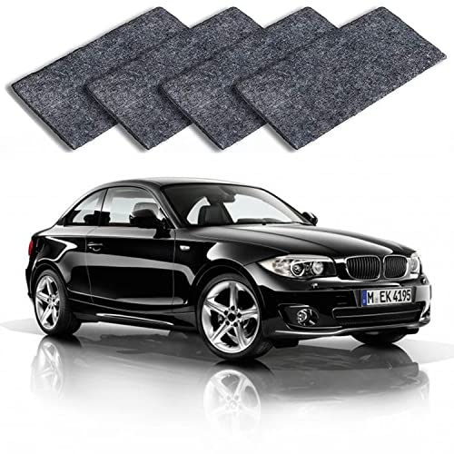 Set 8 Panni Microfibra Nanoflash Per Auto – 20x10 Cm, Riutilizzabili, Rimuovono Graffi, Macchie E Lucidano, Con Effetto Cerante Protettivo