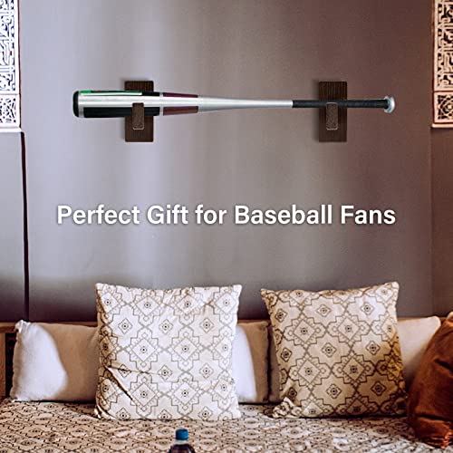 Alpinista Baseball Bat Wall Mount, Horizontal Baseball Bat Holder Wall Mount For Display #TOP4