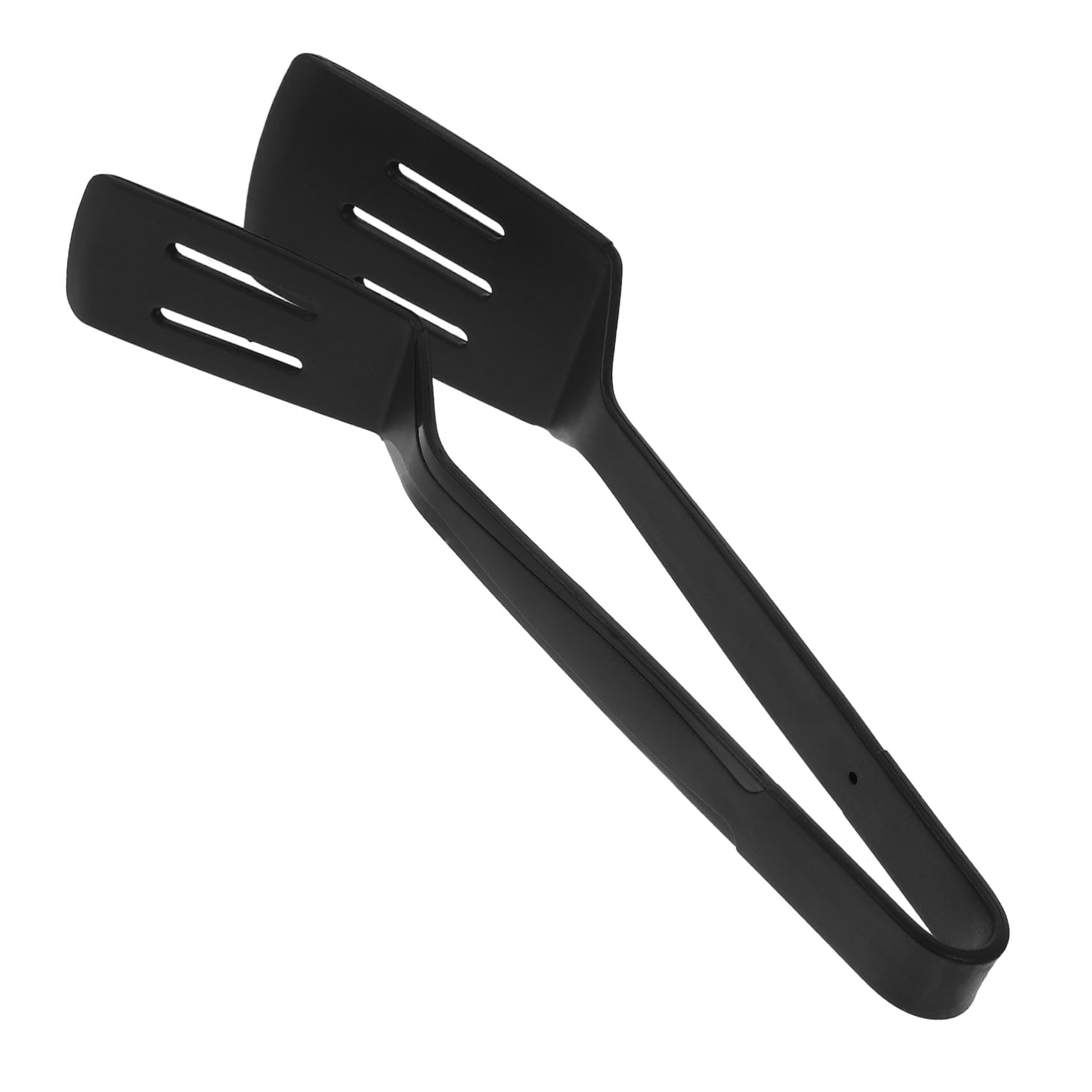 IMIKEYA 5 Stück Silikon Fischspatel Küchenschaufel Küchenkochzange Lebensmittel Flip Schaufelklemme Küchenklemme Zange Spatel Zange Zum Kochen Silikon Kochzange Schwarzer
