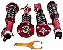 maXpeedingrods Coilovers 24 Ways Adjustable Damper for Toyota Camry 1992-2001 Avalon 1995-2003 Solara 1999-2003 for Lexus ES300 1992-2001, Spring Shock Absorber Suspension Coil Struts Lowering Kit