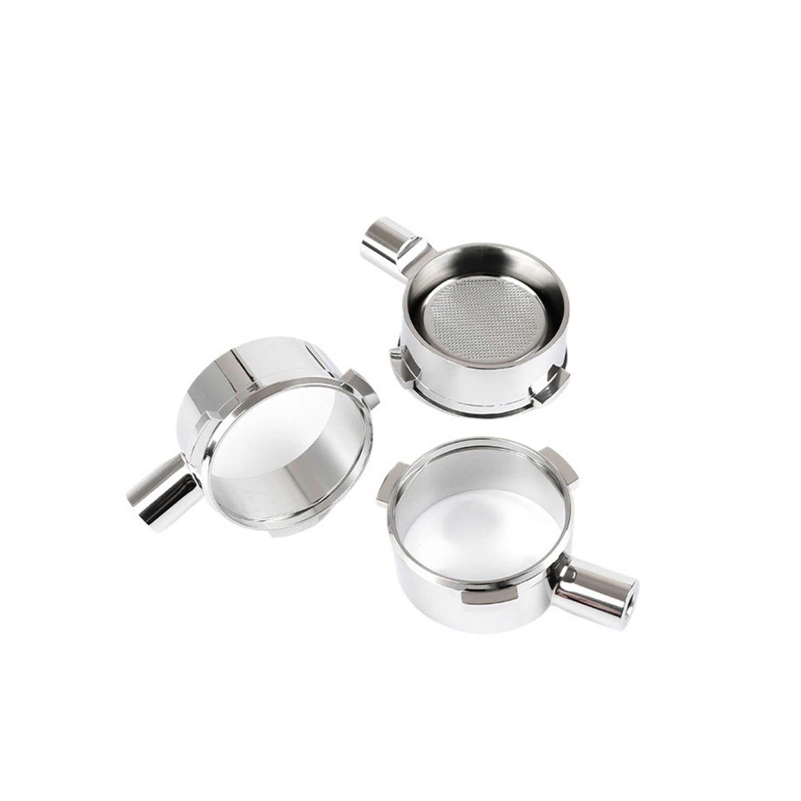 Mango For Cafetera, Portafiltro De Café Sin Fondo De 58mm, Compatible Con Hibrew, H10A H7 H7A(With 2Cup Basket)
