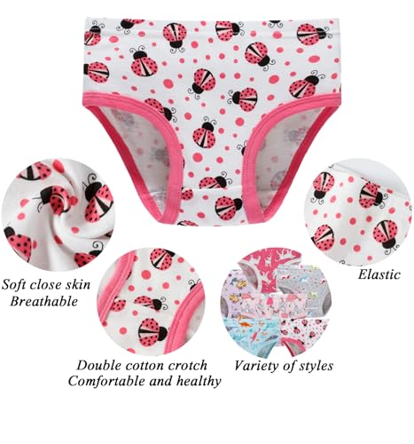 Image of Boboking Girls Soft Panties Toddler Underwear Kids Cotton Briefs