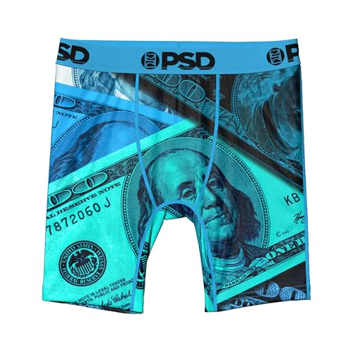 Image of PSD Youth Boys Underwear Money Graphic Print Boxer Briefs, Packs & Singles