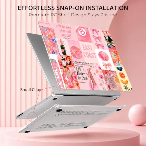 Image of MOCA Case Compatible with MacBook Air 13 inch M5 M4 M3 M2 2026-2022 Hardshell Cover for MacBook Air 13.6, A3449 A3240 A3113 A268