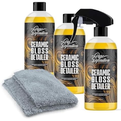 Ceramic Detailer Gloss Spray Sealant Cover