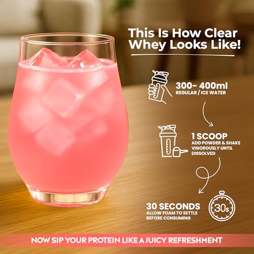 Image of Protyze Anytime Clear Whey Protein (5 Servings, Royal Rose)