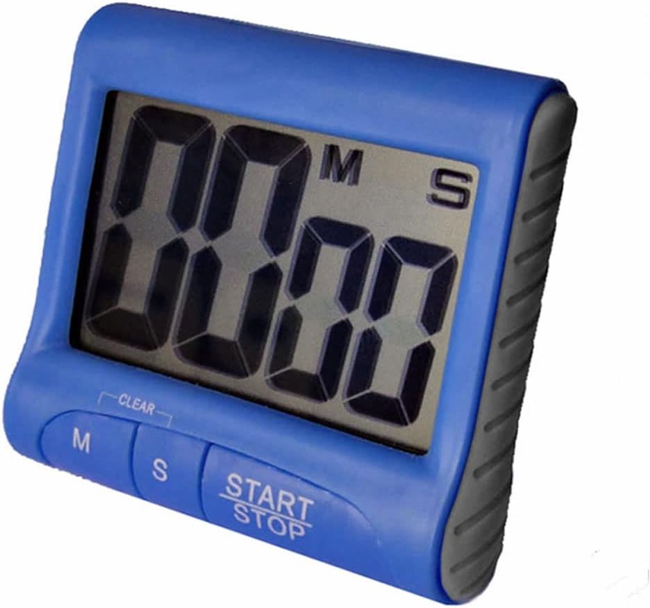Kitchen Timer Digital Manual Countdown Alarm Clock Cooking Minuteur Stopwatch Gadget