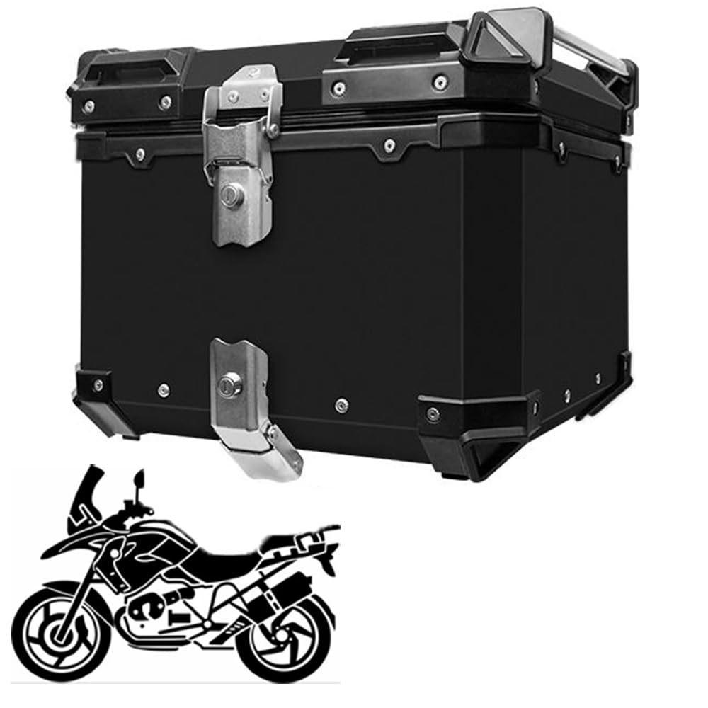 Amazon.com: NILZA Aluminum Motorcycle Top Case Tail Box for