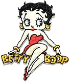 Verani Betty Boop Marilyn Monroe Sexy Lady Girl Cartoon Logo Kid Baby Jacket T Shirt Patch Sew Iron on Embroidered Symbol Badge Cloth Sign Costume by Prinya Shop Product Name