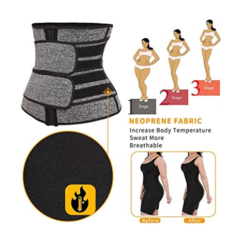 CLISPEED Aparador de Cintura Treinador de Suor Cinto Esporte Treino Emagrecimento Shaper Do Corpo Ab