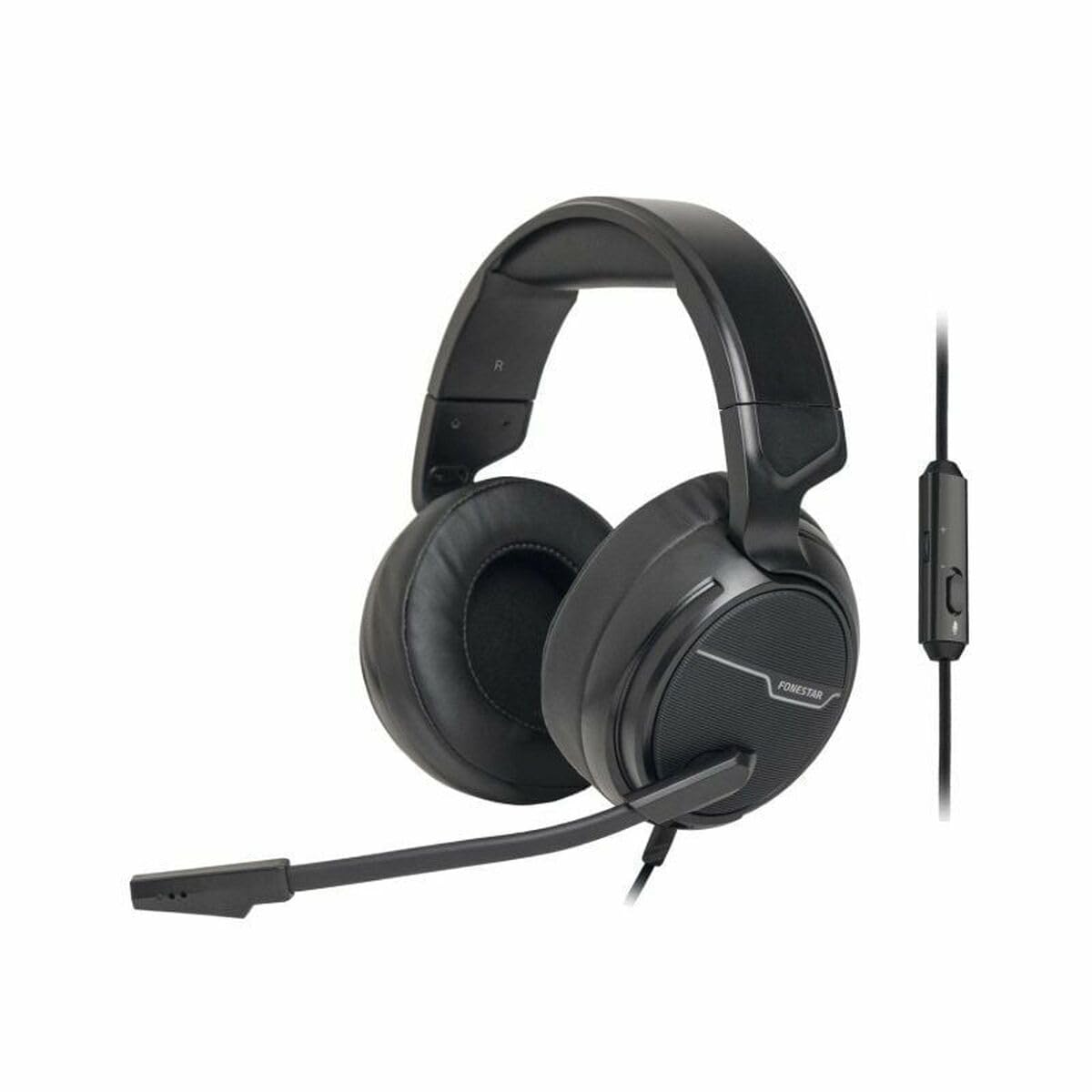 FONESTAR Win Over-Ear Gaming Kopfhörer mit aufklappbarem Mikrofon