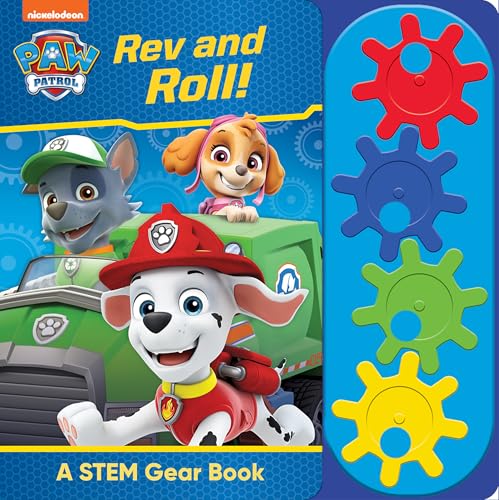 PAW Patrol - Rev and Roll! - A STEM Gear Sound Book - PI Kids
