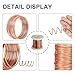 1 Pound roll of 99.9% Pure Copper Wire, Used for Industry, Crafts, DIY Jewelry, Garlands, and Floral Arrangements (18Gauge 1.0mm)