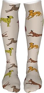 321 Golf Socks 50Cm Dalmatian Dog Fun Socks Multi Coloured Socks Wicking Gift Socks For Aldult, Valentine'S Day, Mother'S Day