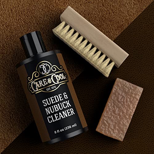 Care & Cool CCSNCL01 Suede And Nubuck Cleaner Kit (8 Oz) Restores Color & Vibrancy To Shoes Clothes thumb #6