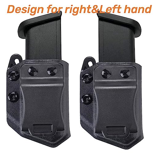 Táctico IWB/OWB 9mm/.40 Cargador de Doble Pila para G1ock CZ S&W H&K Sig P365 Pistola mag Magazine Case Airsoft Hunting Gear