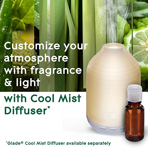 Glade Aromatherapy Essential Oil Diffuser Refill, Cool Mist Aromatherapy Diffuser & Air Freshener for Home, Calm Mind with Bergamot & Lemongrass Scent, 17.4ml - Image 4
