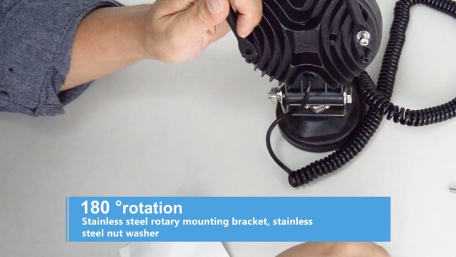 PICAA 1x 4 Pollici Faro Da Ricerca Led, 42W Faretti Led Luce Da