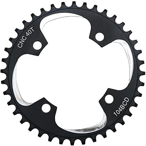 Plaque De Protection (Bash Guard) Ryet Pour VTT - 28T à 32T, Aluminium Argenté, Lot De 4 Pièces